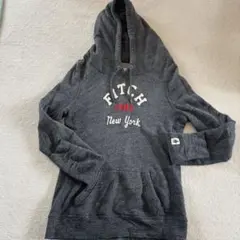 Abercrombie & Fitch グレーフーディー L