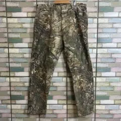 ラングラー　デニムパンツ　リアルツリー柄　38×32