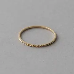 ete[クレール]K18YG エレガンスカット リング