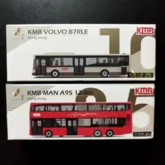 タイニー KMB VOLVO B7RLE & MAN A95 2台セットのサムネイル
