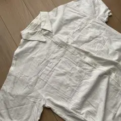 KBF ホワイト シャツワンピース 半袖