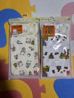 UNIQLO ボディスーツ 80サイズ 2枚セット