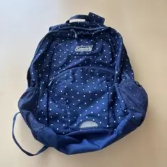 Coleman キッズ リュック ネイビー ドット柄のサムネイル