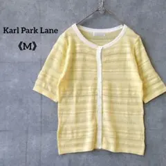 KarlParkLane 透かし編み カーディガン 春夏 M 日本製 五分袖のサムネイル