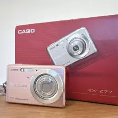 【箱付き】CASIO EXILIM EX-Z77 ピンク