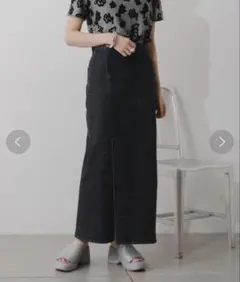 【未着用】Kastane ダークデニム タイトスカート