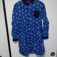 ちびまる子ちゃん野口さん長袖シャツワンピース
