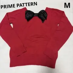 PRIMEPATTERN プライムパターン　長袖ニット　春ニット　ピンク　Mのサムネイル