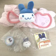 《新品》スマホラバー 平成女児チョコ フロッキーズ ヘアバンド みみっち 4点