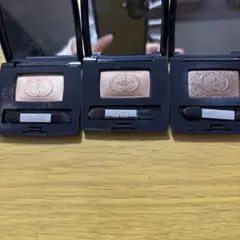 Dior アイシャドウ 3個セット ブラウン系 ディオール　ショウモノ