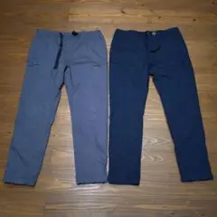 【美品】UNIQLO メンズ ギアパンツ 暖パン XL 2色セット