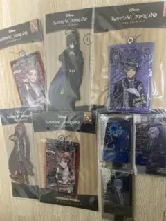 ツイステッドワンダーランド  ツイステ  アクリルチャーム　リボン　8個