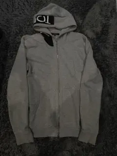 【激レア/美品】TOMMY Hooded Zip-up Parka Gray