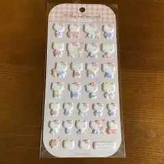 ハローキティ サンリオ ミルキーメロウシール ぷっくりシール カミオジャパン
