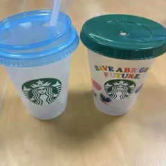 スターバックス　バイオベース ユーザブルコールドカップ　2個セット