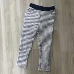 美品　ストライプデザイン　パンツ