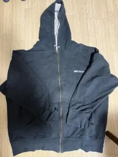 Reebok 黒 パーカー フルジップ
