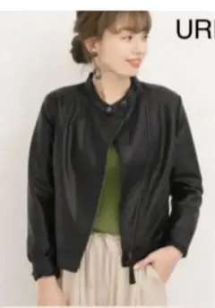 Sonny Label フェイクレザーライダース◆手洗い可