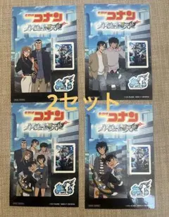 名探偵コナンスマホステッカー コンプリート2セット計8枚
