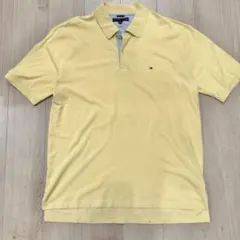 な*3様 Tommy Hilfiger トミー　ポロシャツ　黄色　半袖　古着　ロ