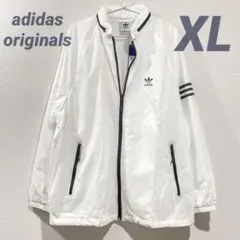 新品　adidas ADS200 トラックジャケット　フード収納　ホワイト　XL