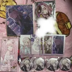 プロセカ エピカ グリッター缶バッジ グリ缶 色紙 アニメイト 特典 暁山瑞希