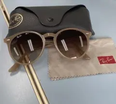 Ray-Ban ベージュサングラス ケース付き 美品 アイウェア レイバン