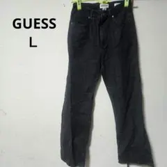 ✨海外古着✨ GUESS ブラック ストレートデニム パンツ