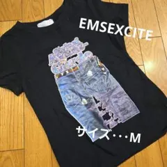 EMSEXCITE エムズエキサイトTシャツ デザインTシャツ M y2kのサムネイル