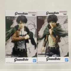 進撃の巨人 Grandista エレンイェーガー リヴァイアッカーマンフィギュア