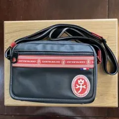 CASTELBAJAC ショルダーバッグ ブラック/レッド