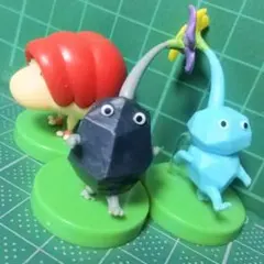 ピクミン　チョコエッグまとめ売り　パンモドキ・氷ピクミン・岩ピクミン３種セット