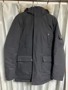 肉厚ダウンジャケット フード付き