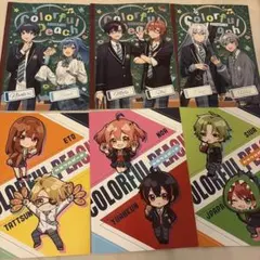 カラフルピーチファミリーマートコラボノートセット