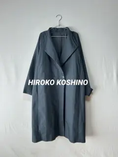 HIROKO KOSHINO ボリュームチェスターコート 38