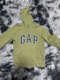 GAP Kids パーカー オリーブグリーン XXS