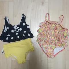 水着セット 90センチ　プティマイン