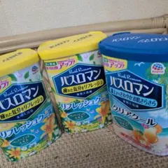 バスロマン 薬用入浴剤 3本セット リフレッシュクール クリアクールのサムネイル