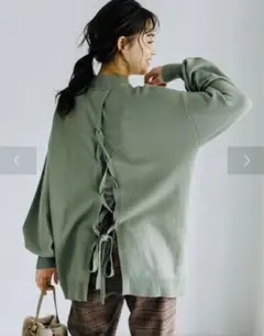 アースミュージック&エコロジー　ニット　チュニック