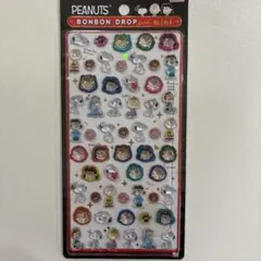 【国内正規品】ボンボンドロップシール 　ミニ　スヌーピー&フレンズ