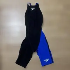 Speedo 競泳用水着 Fina認証 黒/青　高速水着のサムネイル