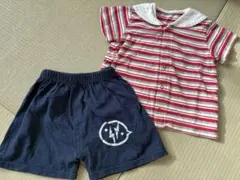 【COMME CA ISM】襟付きトップスとショートパンツのおまけ付♪70cm