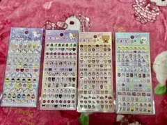 プッチもちシールとぶっちりシールの4枚セット