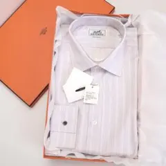 未使用 HERMES エルメス 43 長袖 ドレスシャツ ワイシャツのサムネイル
