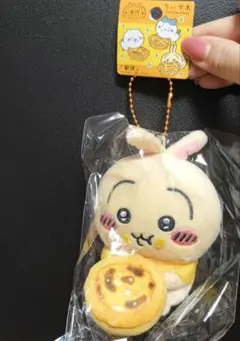 ちいかわ マカオ限定 エッグタルト マスコット ぬいぐるみ うさぎ