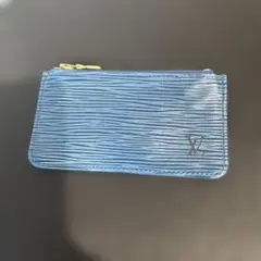 ルイヴィトン　エピ　小銭入れ　コインケース　ブルー