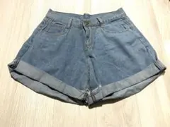 デニムショートパンツ ライトブルー