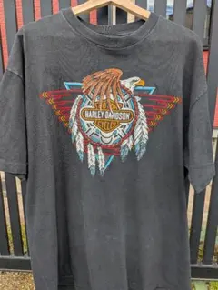 90s Harley-Davidson tシャツ イーグル　USA