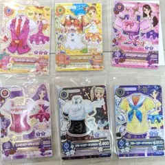 【未開封品】セブンイレブン　復刻アイカツカード コンプリート6枚セット バンダイ