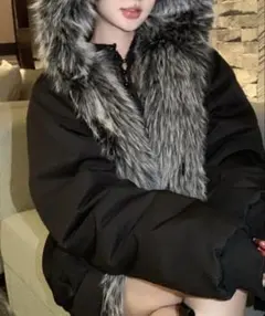 リバーシブルファージャケット(新品未使用品)